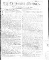 Caledonian Mercury Tue 19 Mar 1745 Page 1
