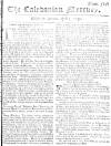 Caledonian Mercury Mon 01 Apr 1745 Page 1