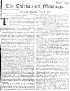 Caledonian Mercury Thu 06 Jun 1745 Page 1