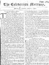 Caledonian Mercury Mon 08 Jul 1745 Page 1