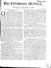 Caledonian Mercury Mon 15 Jul 1745 Page 1