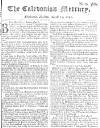 Caledonian Mercury Tue 13 Aug 1745 Page 1