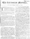 Caledonian Mercury Tue 03 Dec 1745 Page 1