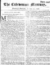 Caledonian Mercury Wed 15 Jan 1746 Page 1