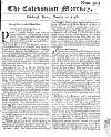 Caledonian Mercury Mon 20 Jan 1746 Page 1