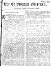 Caledonian Mercury Fri 07 Feb 1746 Page 1