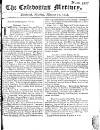 Caledonian Mercury Thu 20 Feb 1746 Page 1