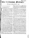 Caledonian Mercury Mon 03 Mar 1746 Page 1