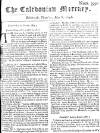 Caledonian Mercury Thu 08 May 1746 Page 1