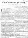 Caledonian Mercury Tue 13 May 1746 Page 1