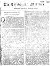 Caledonian Mercury Thu 29 May 1746 Page 1