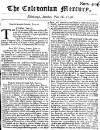 Caledonian Mercury Mon 16 Jun 1746 Page 1