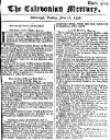 Caledonian Mercury Tue 17 Jun 1746 Page 1