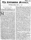 Caledonian Mercury Mon 07 Jul 1746 Page 1