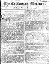 Caledonian Mercury Thu 10 Jul 1746 Page 1