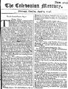 Caledonian Mercury Thu 07 Aug 1746 Page 1