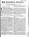 Caledonian Mercury Tue 12 Aug 1746 Page 1