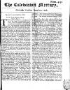Caledonian Mercury Thu 14 Aug 1746 Page 1