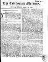 Caledonian Mercury Thu 21 Aug 1746 Page 1