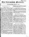 Caledonian Mercury Mon 06 Oct 1746 Page 1