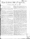 Caledonian Mercury Tue 07 Oct 1746 Page 1