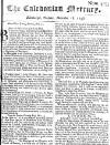 Caledonian Mercury Tue 18 Nov 1746 Page 1