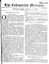 Caledonian Mercury Mon 22 Dec 1746 Page 1