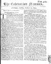 Caledonian Mercury Thu 25 Dec 1746 Page 1