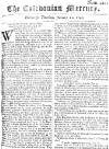 Caledonian Mercury Thu 22 Jan 1747 Page 1