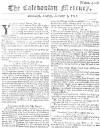 Caledonian Mercury Tue 03 Feb 1747 Page 1