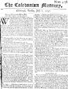 Caledonian Mercury Tue 21 Jul 1747 Page 1