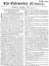 Caledonian Mercury Thu 23 Jul 1747 Page 1