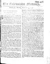 Caledonian Mercury Mon 07 Sep 1747 Page 1