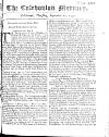 Caledonian Mercury Thu 10 Sep 1747 Page 1