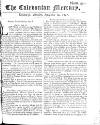 Caledonian Mercury Mon 14 Sep 1747 Page 1