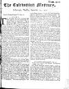 Caledonian Mercury Tue 15 Sep 1747 Page 1