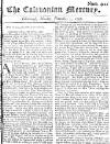 Caledonian Mercury Mon 02 Nov 1747 Page 1
