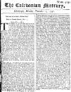Caledonian Mercury Mon 23 Nov 1747 Page 1