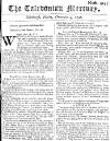 Caledonian Mercury Fri 04 Dec 1747 Page 1