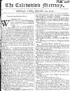 Caledonian Mercury Fri 11 Dec 1747 Page 1