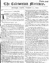 Caledonian Mercury Tue 15 Dec 1747 Page 1