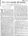Caledonian Mercury Mon 28 Dec 1747 Page 1