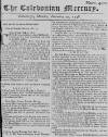 Caledonian Mercury Mon 29 Feb 1748 Page 1