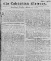 Caledonian Mercury Tue 22 Mar 1748 Page 1