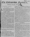 Caledonian Mercury Tue 07 Jun 1748 Page 1