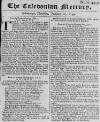 Caledonian Mercury Thu 12 Jan 1749 Page 1