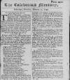 Caledonian Mercury Thu 19 Jan 1749 Page 1