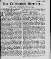 Caledonian Mercury Thu 02 Feb 1749 Page 1