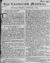 Caledonian Mercury Thu 09 Feb 1749 Page 1