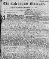 Caledonian Mercury Mon 13 Feb 1749 Page 1